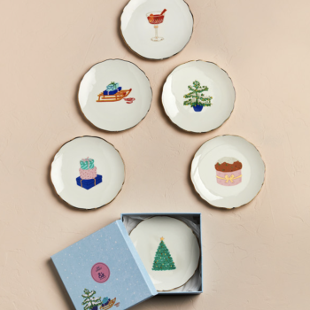 Small Festive Plates